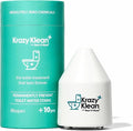Krazy Klean Automatic Toilet Cleaner - Continuous Flush Cleaning System - Helps Reduce Buildup & Stains - Easy to Install, No Daily Scrubbing - 2 Count